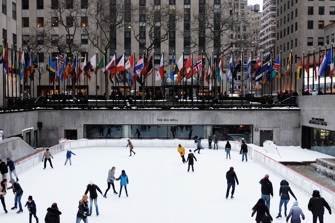 Photo ice rink