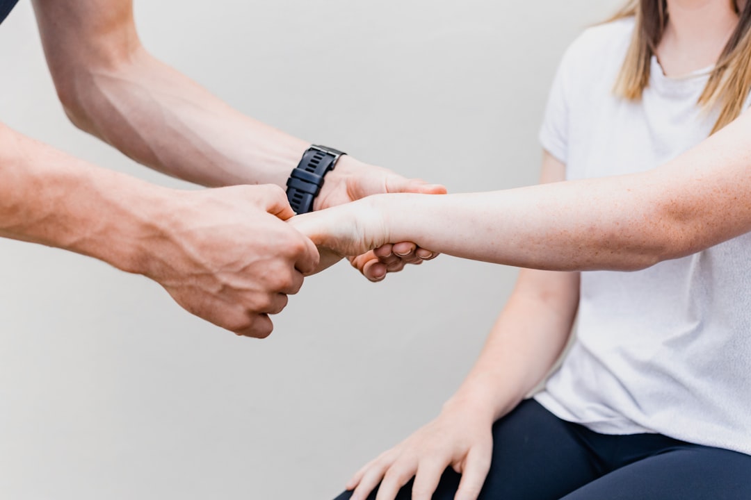 Photo physiotherapist