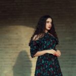 Photo knee-length dress