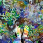 Photo colorful leggings