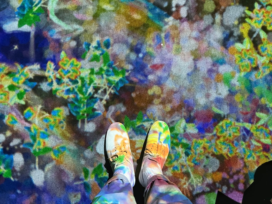 Photo colorful leggings